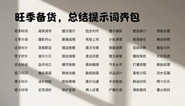 ai提示词指令大全模板免费:如何提升提示词使用效率